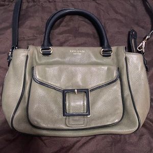 Kate Spade New York | Olive Green Leather Bag